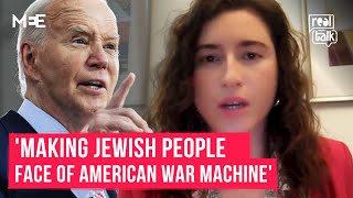 Former Biden appointee accuses him of making Jewish people ‘face of the American war machine’