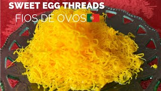 FIOS DE OVOS | SWEET EGG THREADS | TRADITIONAL PORTUGUESE CONVENT PASTRY by #gabrielalibanio