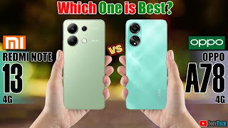 WOWWW AMAZING 😲😲 🔥 DECODING THE SUPERIORITY! Redmi Note 13 Vs Oppo A78