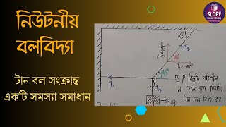 টান বল সংক্রান্ত একটি সমস্যা সমাধান | নিউটনীয় বলবিদ্যা | HSC | Physics | Slope Online School