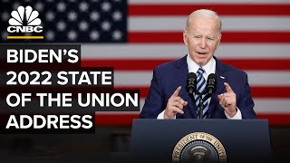 President Joe Biden delivers 2022 State of the Union address — 3/1/2022