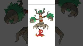 Making a fusion Pokemon with Octillery and Trevenant