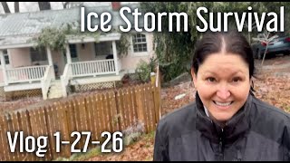 Ice Storm Survival Stories Vlog 1-27-26