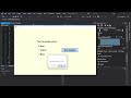 how to use RadioButtons GroupBox and add message box in visual studio windows form application 2019