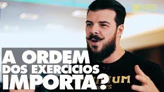 Dicas do Laercio: a ordem dos exercícios faz a diferença no seu treino