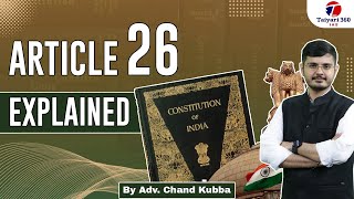 Article 26 | Freedom to Manage Religious Affairs | UPSC | IAS