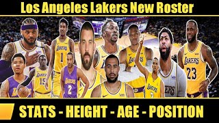 Los Angeles Lakers 2021-22 New Roster