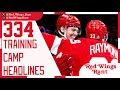 Lucas Raymond Signs & Red Wings Training Camp Headlines