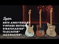 Exploring the Squier 40th Anniversary Vintage Edition Guitars | Squier by Fender | Fender