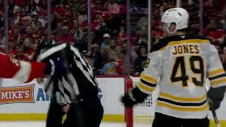 Boston Bruins Player ACCIDENTALLY Hits Referee During Intense Game!