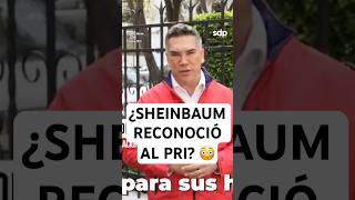 “SHEINBAUM nos admira”: 🤨 “ALITO” Moreno dice que la PRESIDENTA 🇲🇽 reconoció al PRI