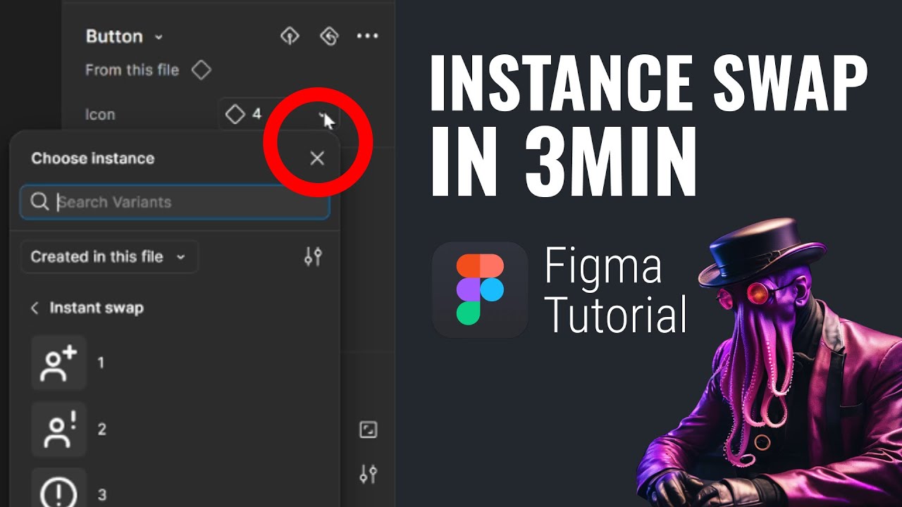 Figma Instance Swap How To Quickly Replace Components Youtube