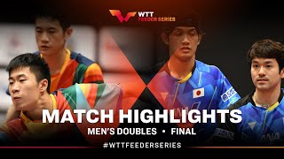 Chen Junsong/Zhu Jiaqi vs Mizuki Oikawa/Kazuhiro Yoshimura | MD Final | WTT Feeder Bangkok 2023