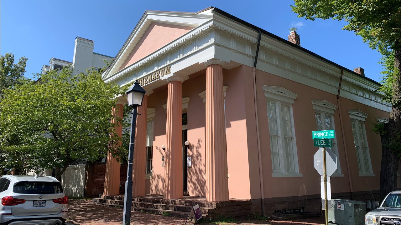 The Athenaeum In Old Town Alexandria, Virginia “Greek Revivalist ...