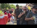 Bikers stop at Chicago lemonade stand to honor fallen Marine