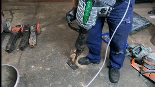 hitachi jack hammer no hammering