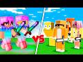 Caçadores vs. Kass e KR Super OP no Minecraft!