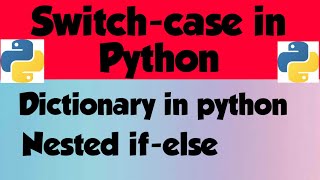 Switch Case in Python | Switch Case Statement in Python | Dictionary in Python | Hindi Tutorial