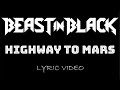 Beast In Black - Highway To Mars - 2021 - Lyric Video