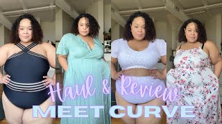 PLUS SIZE SWIMSUITS TRY ON HAUL | Affordable Plus Size Swimsuits | Meet.Curve