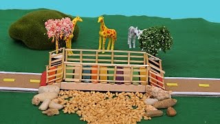 DIY Miniature Fairy Garden & Popsicle Stick Bridge