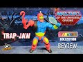 MOTU Origins Cartoon Collection Trap-jaw Figure Review with Parts Swapping!