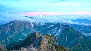 200808 雲に覆われた剱岳 早月尾根 山頂の目前で帰る😥