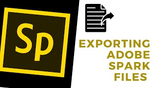 Adobe Spark: Export