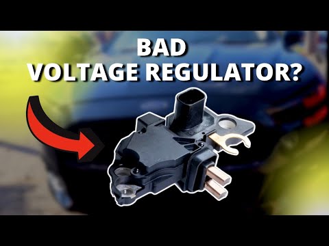 How do I know if my voltage regulator is bad?
