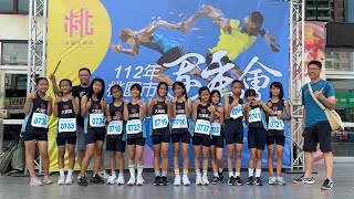 國小女生12x100公尺接力賽(112年桃園市運動會)20230721