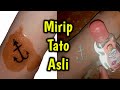 Cara membuat tato temporer  agar tahan lama | DIY