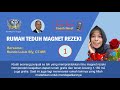 RUMAH TEDUH MAGNET REZEKI (Pertama) | Bincang Bareng Coach Novel | Testimoni Bunda Luluk Sfy, CT.MR