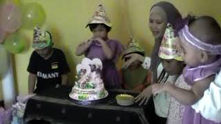 Pesta Ulang Tahun Kayla Yang Ke-4 Tahun - Footage 2010