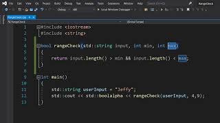 C++ Validation: Range Check Tutorial