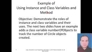 Chapter 8 Objects and Classes with Java part 4