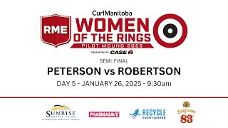 PETERSON vs ROBERTSON (SEMI-FINAL) - RME Women of the Rings Presented by Case IH (Day 5)