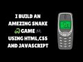 Create Your Own SNAKE GAME in Minutes with JavaScript