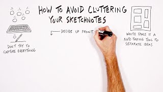 How To Avoid Cluttering Your Sketchnotes