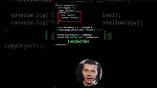 Deep Copy Vs Shallow Copy In JavaScript (StructuredClone)💡#javascriptinterviewquestions #javascript