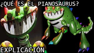 ¿Qué es el Pianosaurus? | El Lore y Origen de Pianosaurus (Experimento 1163) de Poppy Playtime 4