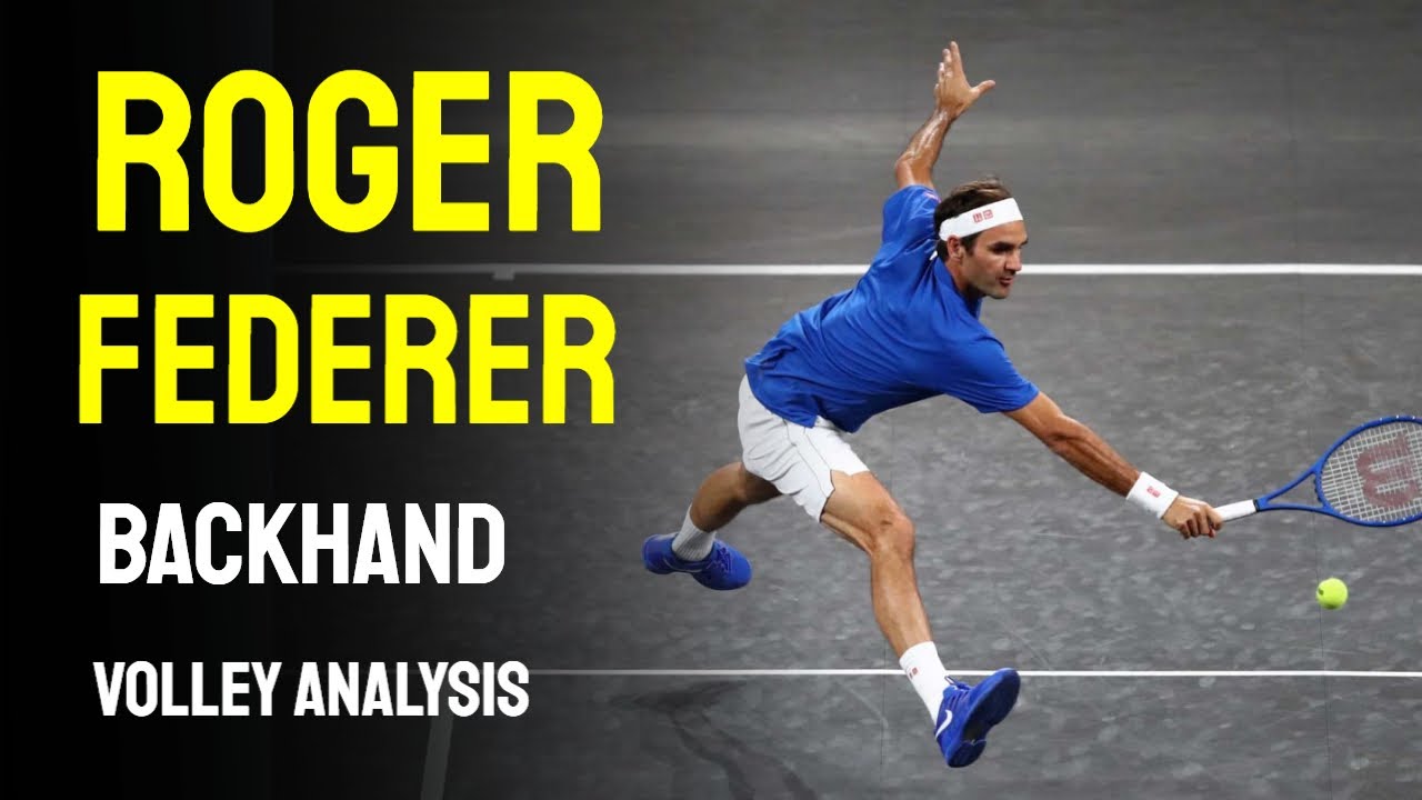 Roger Federer - Backhand Volley Analysis #1 - YouTube