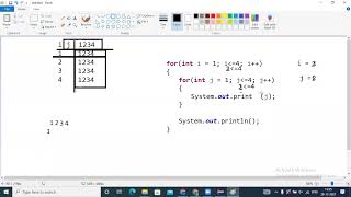 CoreJava - 36 in marathi ( pattern program 1 )