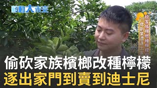 偷砍家族檳榔樹改種檸檬 不服輸!被拒絕就改進 銷美加賣進日本迪士尼 連台灣早餐店手搖飲都是客戶｜主播 苑曉琬｜【薪動大未來】20211107｜三立iNEWS