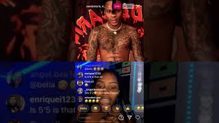 SaeDemario Adds Caribbean Girl To His Live \u0026  She Sings To Him They Lowkey Flirting (Look)