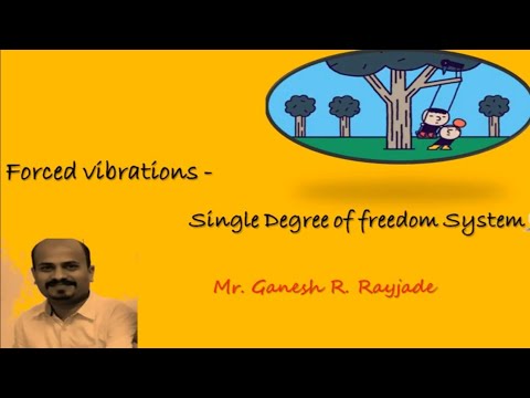 Forced Vibrations Single Degree Of Freedom System - YouTube