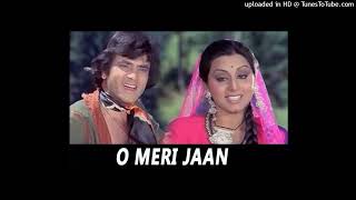 O Meri Jaan | Kishore Kumar, Anuradha Paudwal | Jaani Dushman 1979 |Jeetendra, Neetu@gaanokedeewane