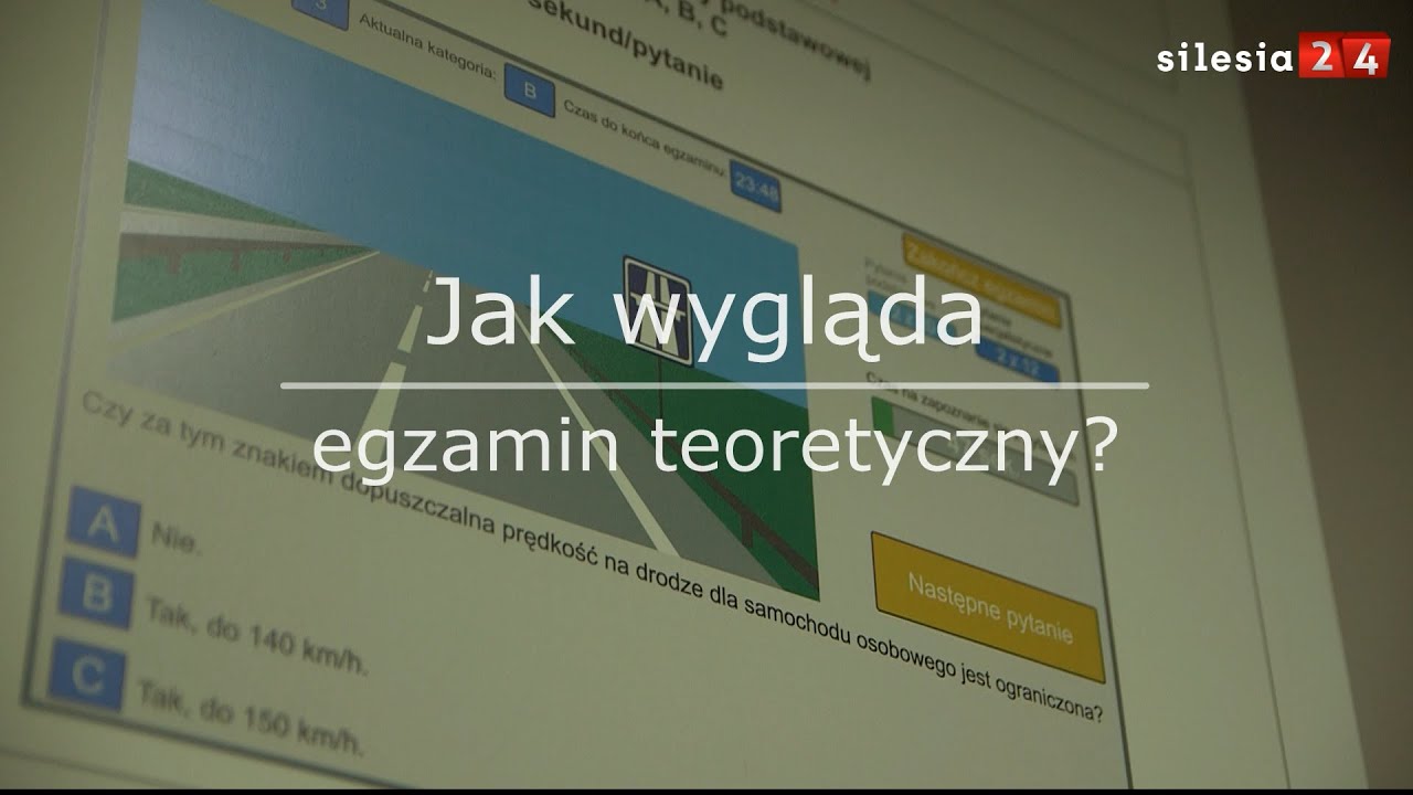 Egzamin Teoretyczny Na Prawo Jazdy - Co I Jak? - YouTube