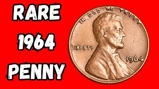 RARE 1964 PENNIES WORTH MONEY! VALUABLE PENNIES TO LOOK FOR