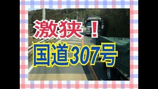 R307 激狭の国道を駆け抜ける！