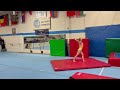 ellie kearns 2024 floor double twist hard floor july 2022 level 10 gymnastics